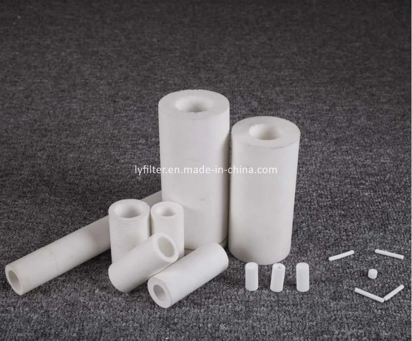 Manufacturer Sintered PE Porous Polythene Plastic Muffler and Silencer with Whole-Sale Prices