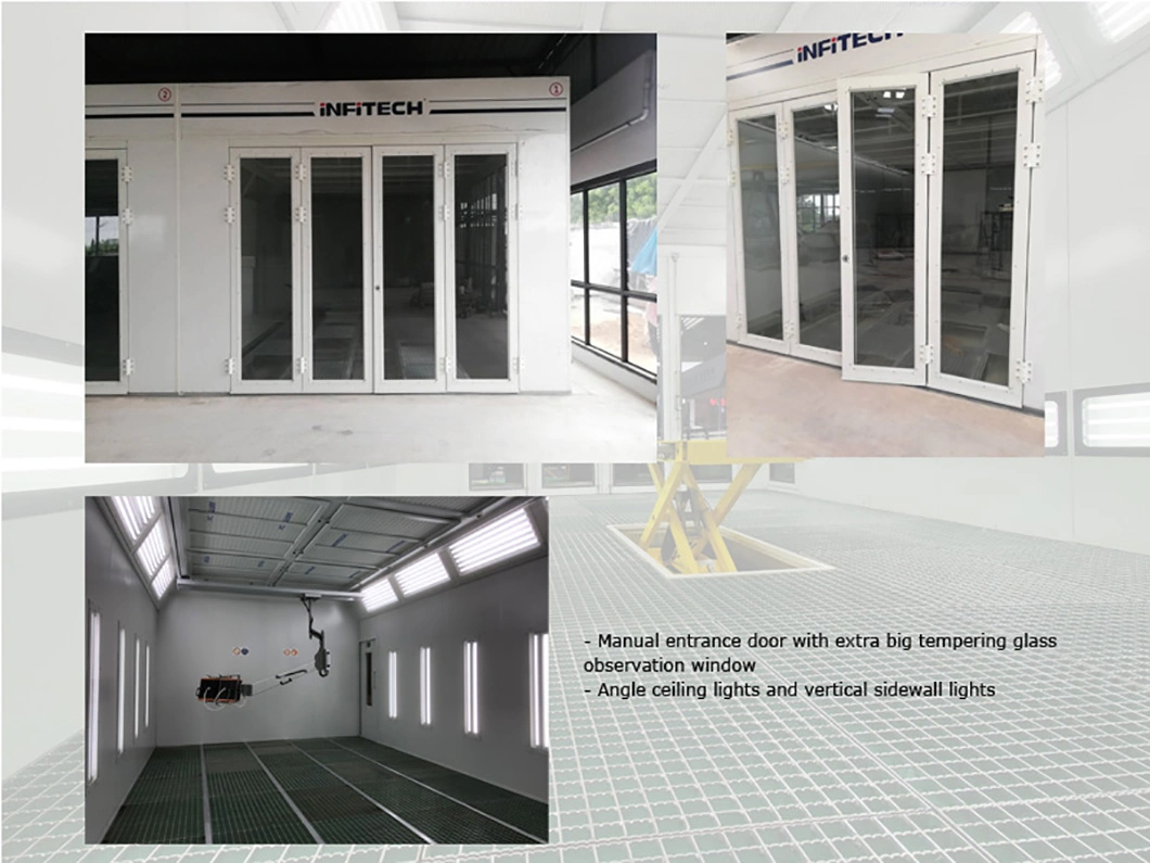 Full Down Draft Spray Booth Spray Paint Booth Car Spray Booth for Garage Painting